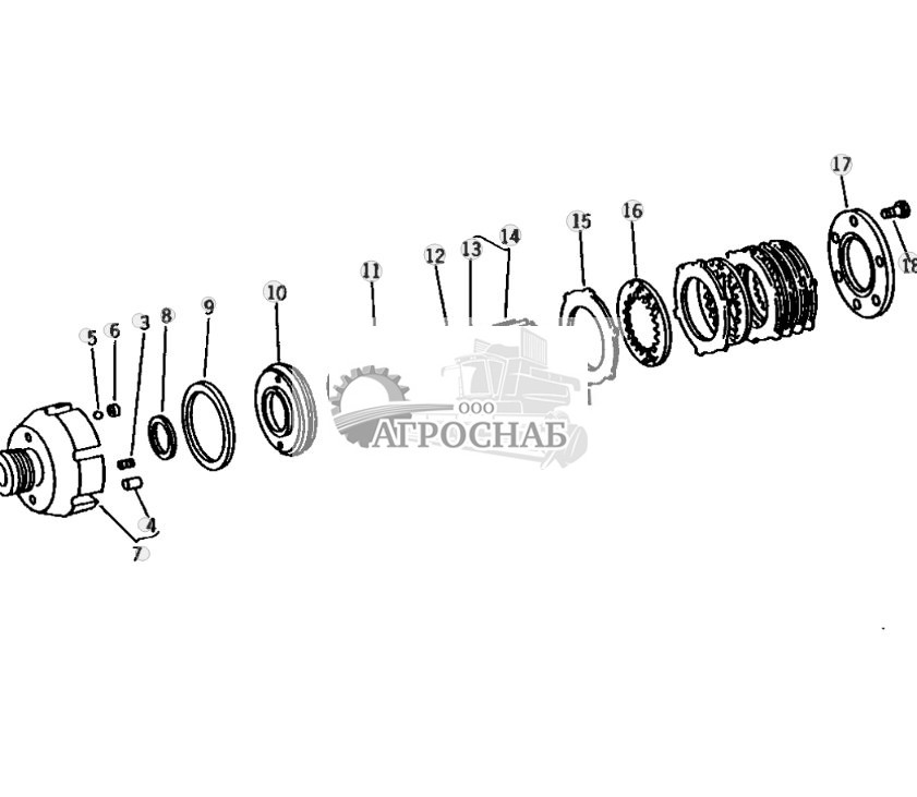 Independent PTO Clutch 